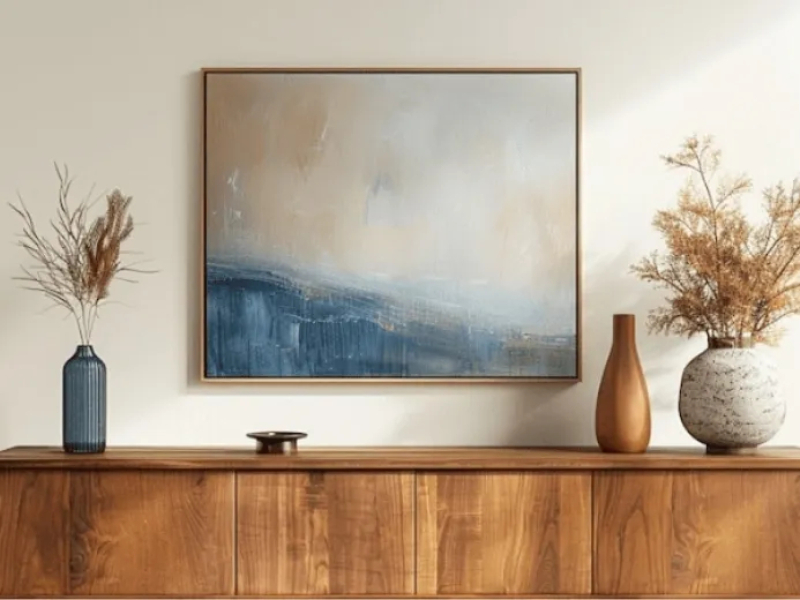 Disposer un tableau sur un meuble : conseils et guide partique